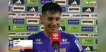 Piero Cari se emociona tras anotar su primer gol con Alianza Lima en el triunfo 3-1 ante Sport Boys: "Mi mamá está en las buenas y las malas" Piero Cari se emociona tras anotar su primer gol con Alianza Lima en el triunfo 3-1 ante Sport Boys: "Mi mamá está en las buenas y las malas"