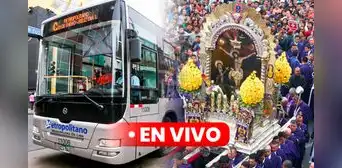 Señor de los Milagros EN VIVO, segundo recorrido: horario, desvíos y más de la procesión en Lima hoy 18 de octubre