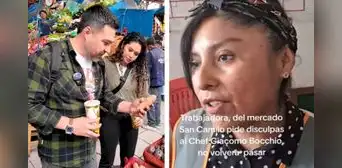 Comerciante acusada de maltratar a Giacomo Bocchio en Arequipa da la cara y se pronuncia luego de ser viral: "Yo no soy así" Comerciante acusada de maltratar a Giacomo Bocchio en Arequipa da la cara y se pronuncia luego de ser viral: "Yo no soy así"