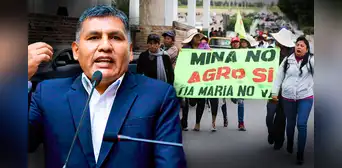 Tía María: Jaime Quito demanda la nulidad de resolución que autoriza inicio de actividades de explotación Tía María: Jaime Quito demanda la nulidad de resolución que autoriza inicio de actividades de explotación