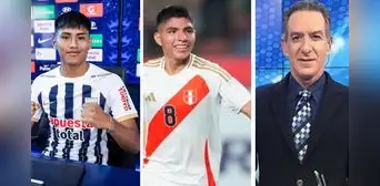 Eddie Fleischman realizó contundente comparación y pone a Piero Cari por encima de Piero Quispe: "Tiene un mayor potencial"