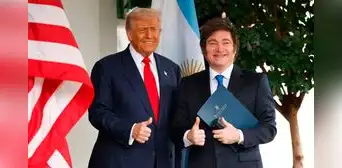 Donald Trump justifica la ayuda a económica a Javier Milei: “Argentina está luchando por su vida, se están muriendo” Donald Trump justifica la ayuda a económica a Javier Milei: “Argentina está luchando por su vida, se están muriendo”