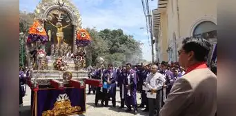 Corte Superior de Justicia de Piura rindió homenaje al Señor de los Milagros Corte Superior de Justicia de Piura rindió homenaje al Señor de los Milagros