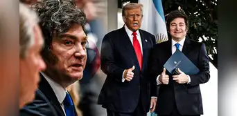 "Tomar deuda para pagar deuda": Milei revela cómo se usará el swap por 20.000 millones de dólares con Estados Unidos "Tomar deuda para pagar deuda": Milei revela cómo se usará el swap por 20.000 millones de dólares con Estados Unidos