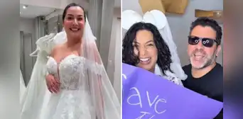 Natalia Salas seguirá firme en su boda con Sergio Coloma pese al cáncer: "Con más ganas nos queremos casar"