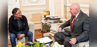 Colombia y EE.UU. buscan superar la crisis diplomática con una extensa reunión entre Petro y su embajador en Washington Colombia y EE.UU. buscan superar la crisis diplomática con una extensa reunión entre Petro y su embajador en Washington