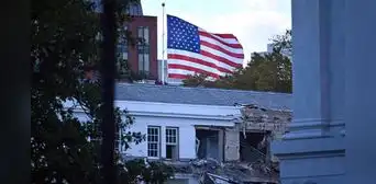 Donald Trump demuele parte de la Casa Blanca para construir nuevo salón de baile