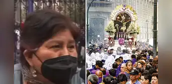 Madre de familia se vuelve viral por su peculiar petición al Señor de los Milagros: "Que le encuentre una buena novia a mi hijo"
