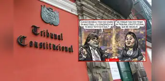 Un TC a su medida: Carlincatura ironiza sobre el blindaje judicial en beneficio de lideresa política Un TC a su medida: Carlincatura ironiza sobre el blindaje judicial en beneficio de lideresa política