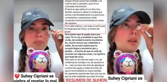 Suheyn Cipriani llora al mostrar chat donde su tía le exige dejar el grupo familiar de WhatsApp por exponer su vida privada: “Me quedé sola” Suheyn Cipriani llora al mostrar chat donde su tía le exige dejar el grupo familiar de WhatsApp por exponer su vida privada: “Me quedé sola”