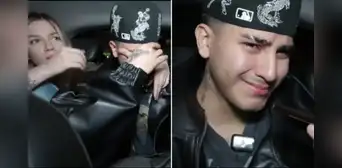 Cristorata se quiebra en vivo junto a su novia tras perder su combate de box: ''Sentía que no daba para más''