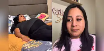 Periodista Kathy Sheen llora al revelar que podría perder a uno de sus bebés y enfrentará delicada operación: “Estoy rezando por mis hijas”