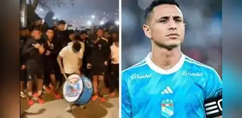 Yoshimar Yotún toca el bombo en banderazo de Sporting Cristal y lanza advertencia a Universitario: "La victoria se va a quedar aquí" Yoshimar Yotún toca el bombo en banderazo de Sporting Cristal y lanza advertencia a Universitario: "La victoria se va a quedar aquí"