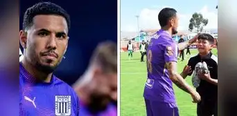 Sergio Peña cumple el sueño a un hincha de Alianza Lima: regaló sus chimpunes y joven rompió en llanto Sergio Peña cumple el sueño a un hincha de Alianza Lima: regaló sus chimpunes y joven rompió en llanto