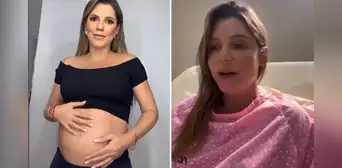 Periodista Alexandra Hörler fue hospitalizada tras sufrir complicaciones en su embarazo