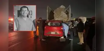 Director del hospital de EsSalud Virú fallece tras chocar vehículo contra camión en la Panamericana Norte
