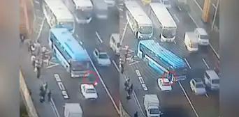 Taxista muere arrollado por un bus tras reclamarle al conductor por choque en la Panamericana Sur: chofer acumulaba 22 papeletas
