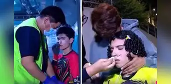 Tiktokers Josi y Valentino son llevados de emergencia a la clínica luego de sufrir descompensación en juego de ‘EEG’