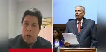 Pedro Castillo arremete contra Fernando Rospigliosi durante sesión de la SAC Pedro Castillo arremete contra Fernando Rospigliosi durante sesión de la SAC