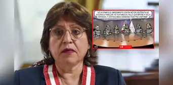 "No reponemos a Delia Espinoza": Carlincatura retrata a las autoridades por ignorar fallos judiciales y mantenerse en el cargo "No reponemos a Delia Espinoza": Carlincatura retrata a las autoridades por ignorar fallos judiciales y mantenerse en el cargo