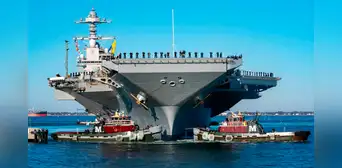 Así es el Gerald R. Ford, el portaviones más poderoso y letal de EE.UU. que Trump mandó a América Latina Así es el Gerald R. Ford, el portaviones más poderoso y letal de EE.UU. que Trump mandó a América Latina