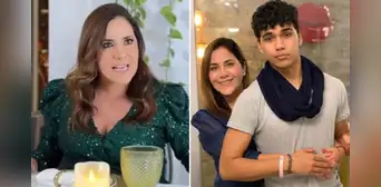 Andrea Llosa sorprende con firme mensaje a su hijo sobre el amor: “La primera que me presentas, con ella te casas”