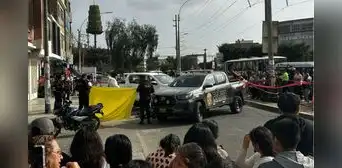 Los Olivos en emergencia: asesinan a motorizado extranjero frente al Mercado Productores de Lima