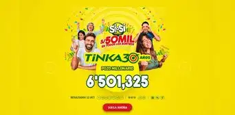 Resultados de La Tinka del domingo 26 de octubre: consulta los números ganadores del Pozo Millonario Resultados de La Tinka del domingo 26 de octubre: consulta los números ganadores del Pozo Millonario