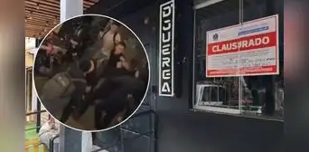 Trujillo: seguridad y clientes se enfrentan afuera de una discoteca Trujillo: seguridad y clientes se enfrentan afuera de una discoteca
