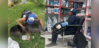 Queman a hombre y su perrito mientras dormían en la Costa Verde, San Miguel: piden ayuda para sus tratamientos