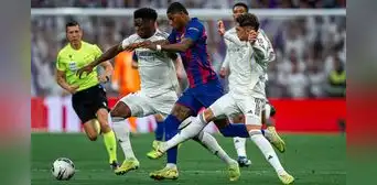 Mirar Real Madrid vs Barcelona EN VIVO por LaLiga EA Sports: goles de Kylian Mbappé y Bellingham en el clásico español