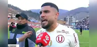 Rodrigo Ureña eufórico tras ganar el tricampeonato con Universitario: "Que sigan llorando, inventando excusas, hemos sido los mejores" Rodrigo Ureña eufórico tras ganar el tricampeonato con Universitario: "Que sigan llorando, inventando excusas, hemos sido los mejores"