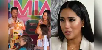 Melissa Paredes se lamenta tras cometer inesperado error en cumpleaños de su hija con Rodrigo Cuba: “Ay diosito”