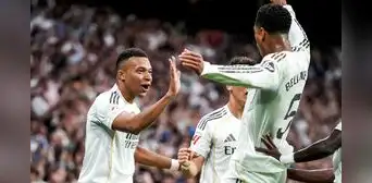 Real Madrid se llevó el superclásico español tras derrotar 2-1 al FC Barcelona con goles de Mbappé y Bellingham Real Madrid se llevó el superclásico español tras derrotar 2-1 al FC Barcelona con goles de Mbappé y Bellingham