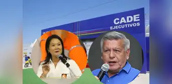 Keiko Fujimori y César Acuña se retiran del bloque electoral de la CADE 2025