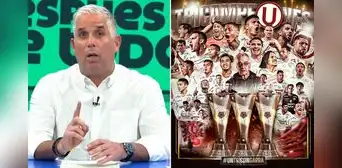 Diego Rebagliati señaló el reto que tiene Universitario en este 2025 tras ser tricampeón peruano: "Ningún club lo ha conseguido"