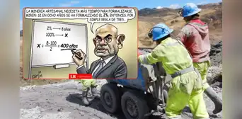 Una simple regla de tres: Carlincatura satiriza la posible ampliación del Reinfo