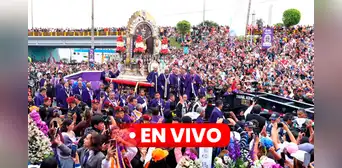 Señor de los Milagros EN VIVO: sigue el quinto recorrido de la sagrada imagen por las calles de Lima Señor de los Milagros EN VIVO: sigue el quinto recorrido de la sagrada imagen por las calles de Lima