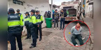 Sujeto en aparente estado de ebriedad manipula camión recolector y acaba con la vida de trabajador municipal en Cusco Sujeto en aparente estado de ebriedad manipula camión recolector y acaba con la vida de trabajador municipal en Cusco