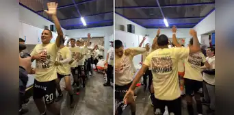 Universitario celebra el tricampeonato con un divertido baile en el vestuario que desató miles de reacciones: ''Del balompié peruano, la máxima expresión"