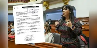 Congresista Vivian Olivos renuncia a la bancada Fuerza Popular por “motivos personales y de conciencia” Congresista Vivian Olivos renuncia a la bancada Fuerza Popular por “motivos personales y de conciencia”