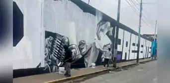 Otro mural en homenaje a ‘Trvko’ es borrado en La Victoria y colectivos denuncian censura