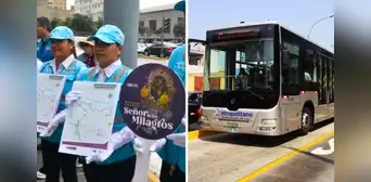 Atención usuarios: estos son los cambios en rutas del Metropolitano y Corredores por la procesión del Señor de los Milagros
