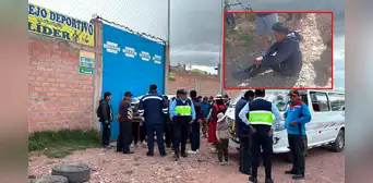 Delincuente se salva de ser linchado tras ser capturado huyendo con una moto robada en Juliaca