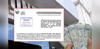 Retiro de ONP: presentan proyecto de ley para retirar hasta 4 UIT Retiro de ONP: presentan proyecto de ley para retirar hasta 4 UIT