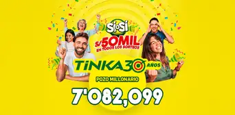 La Tinka: resultados del sorteo del 29 de octubre, números ganadores y Pozo Millonario La Tinka: resultados del sorteo del 29 de octubre, números ganadores y Pozo Millonario