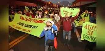 Tía María: Southern asegura que proyecto tiene un avance del 23%, pero pobladores del Valle de Tambo buscan frenarlo Tía María: Southern asegura que proyecto tiene un avance del 23%, pero pobladores del Valle de Tambo buscan frenarlo