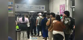 Caos en estaciones del Metropolitano: usuarios reportan largas colas y demoras tras desvíos por procesión del Señor de los Milagros Caos en estaciones del Metropolitano: usuarios reportan largas colas y demoras tras desvíos por procesión del Señor de los Milagros