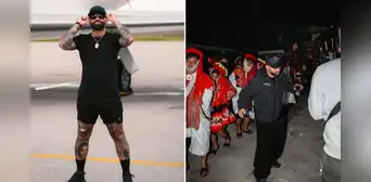 Reguetonero Arcángel arribó a Cusco y visitó Machu Picchu en su recorrido por las siete maravillas del mundo Reguetonero Arcángel arribó a Cusco y visitó Machu Picchu en su recorrido por las siete maravillas del mundo