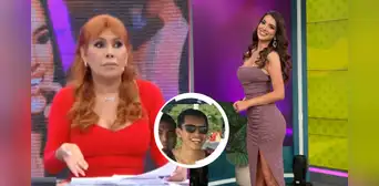 Magaly Medina expone al saliente de la exmiss Perú, Suheyn Cipriani: fue investigado por poseer explosivos y hurto agravado